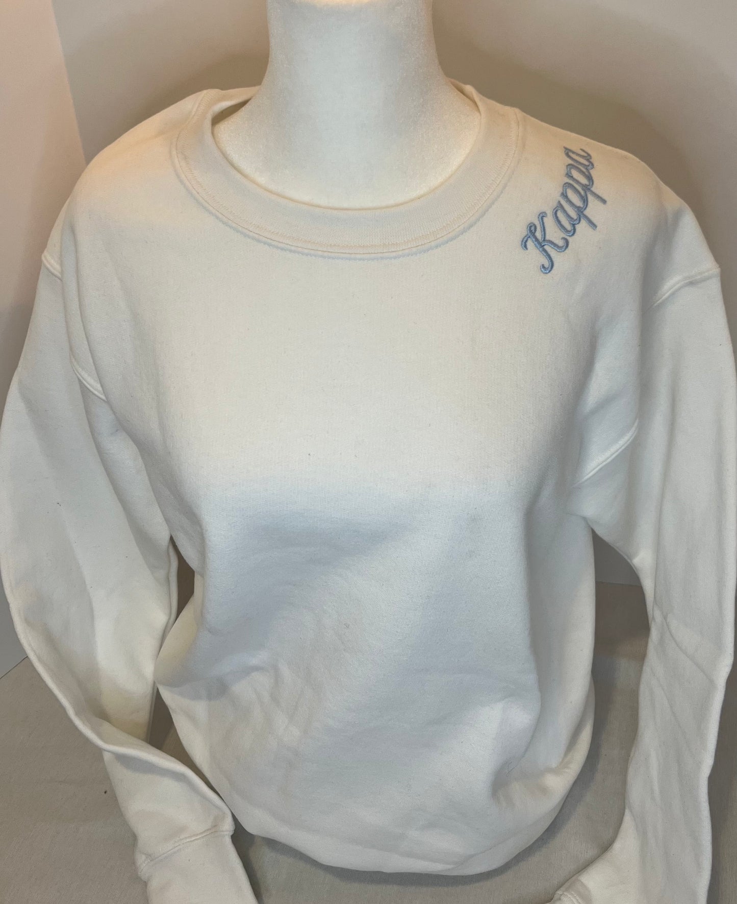 Kappa Kappa Gamma Embroidered Crewneck