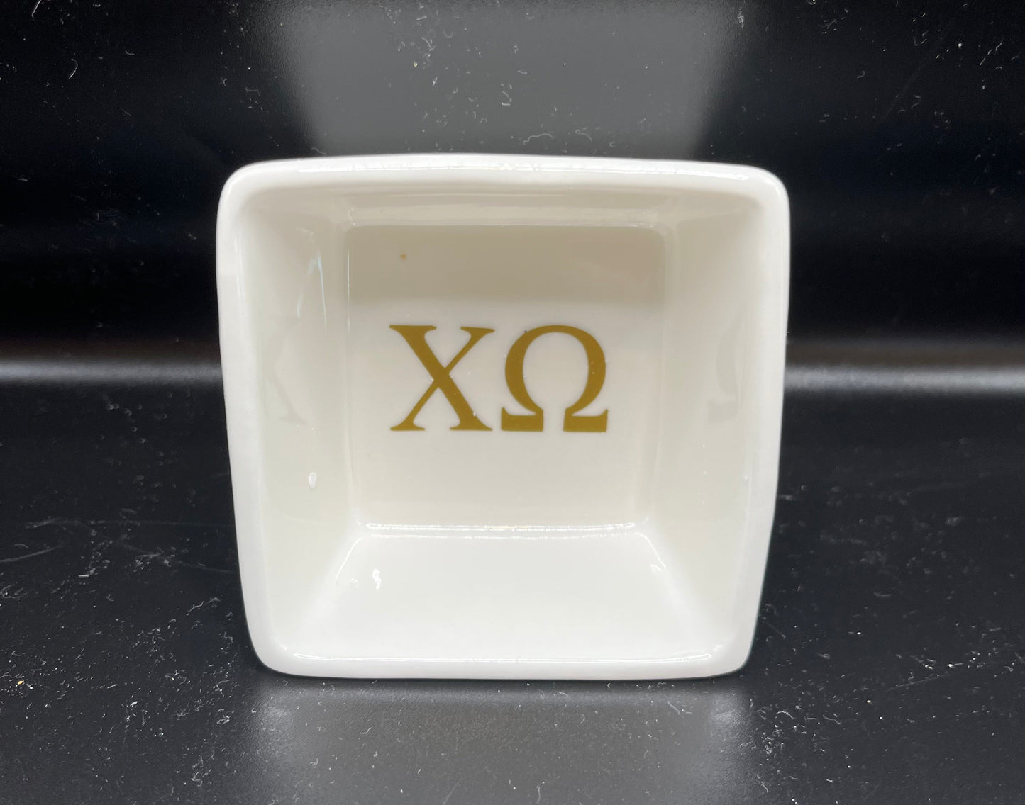 Chi Omega Jewelry Dish