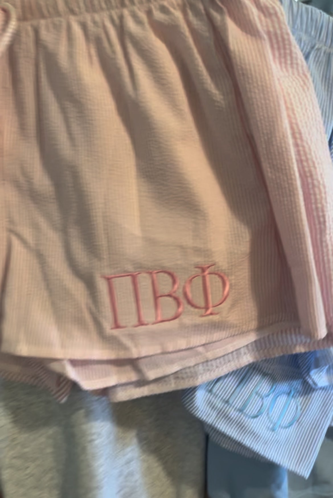 Pi Beta Phi Seersucker Short