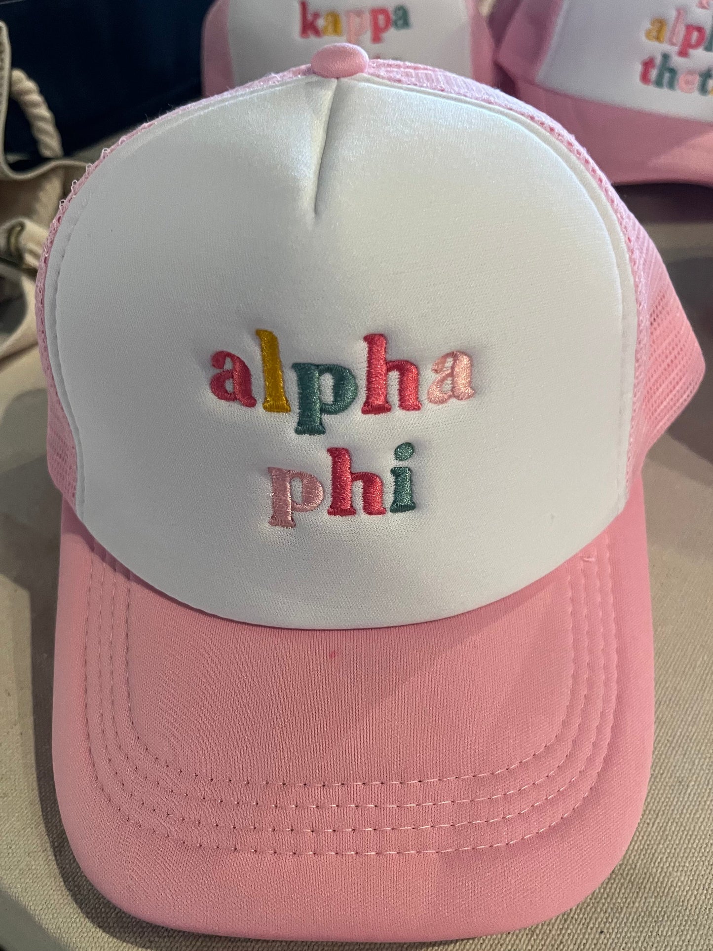Alpha Phi Trucker Hat