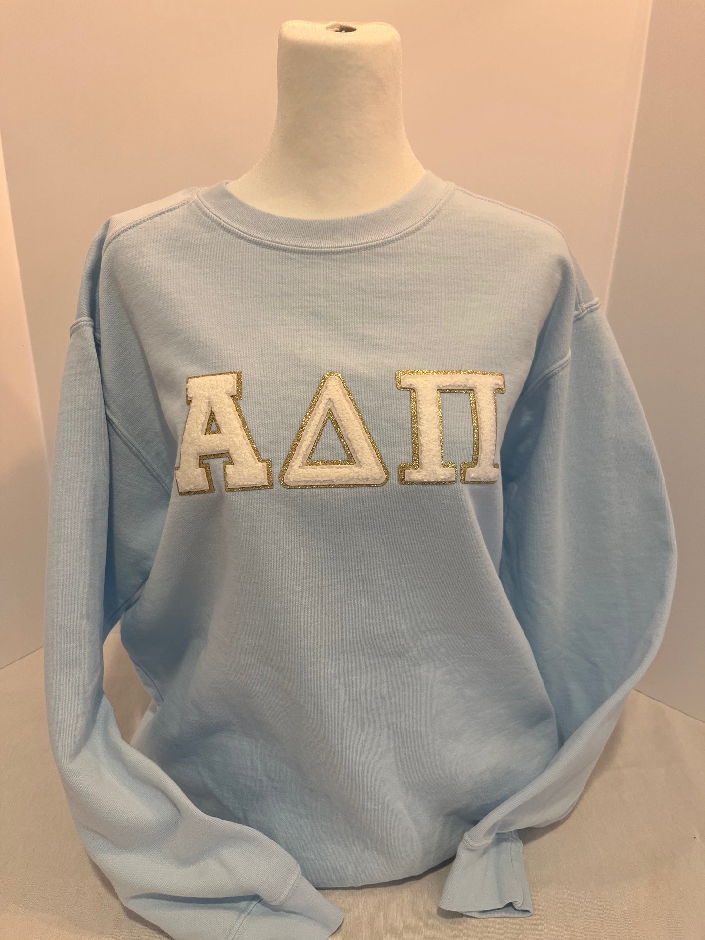 Alpha Delta Pi 3" Chenille Patch Comfort Colors