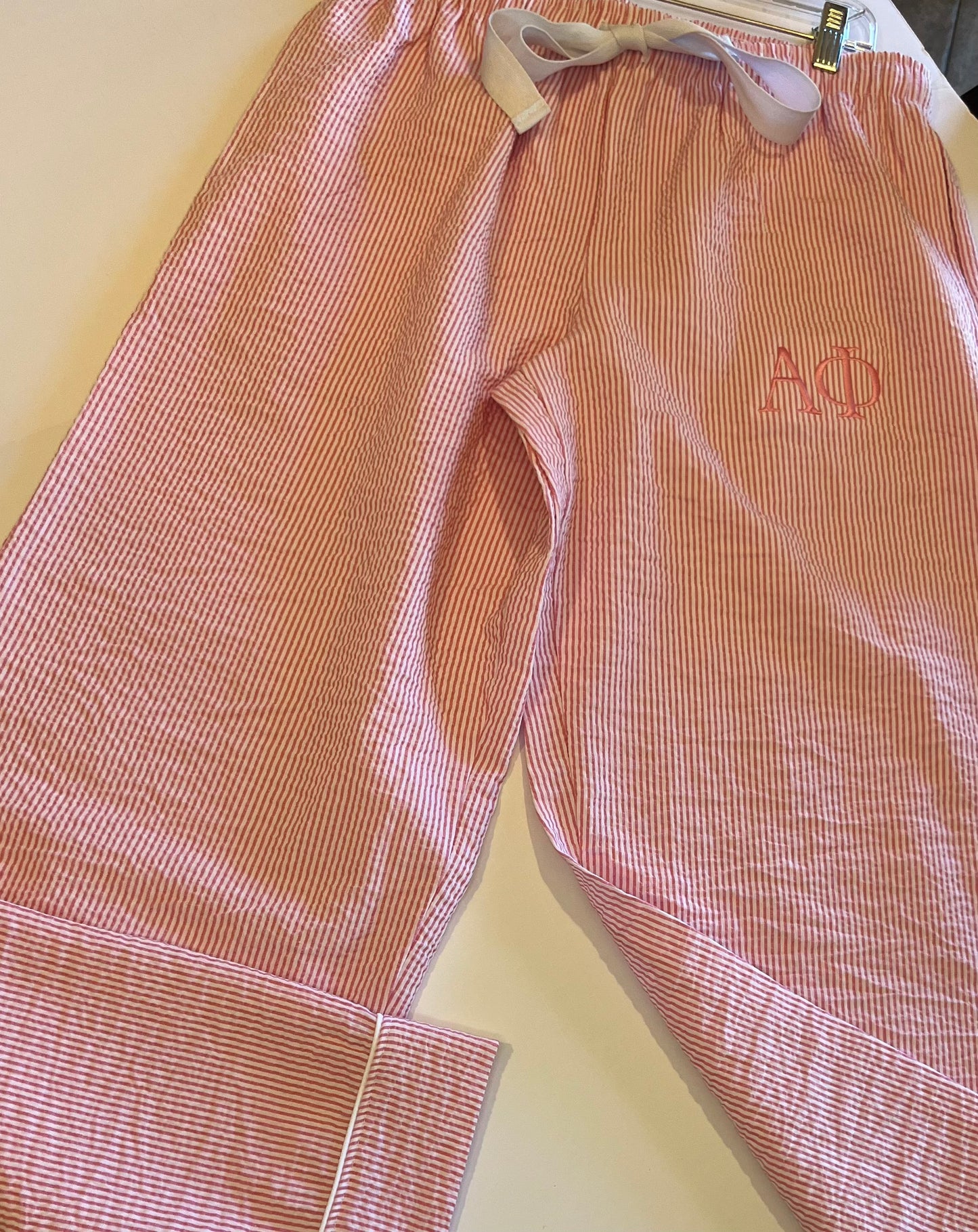 Alpha Phi Seer Sucker Lounge Pants