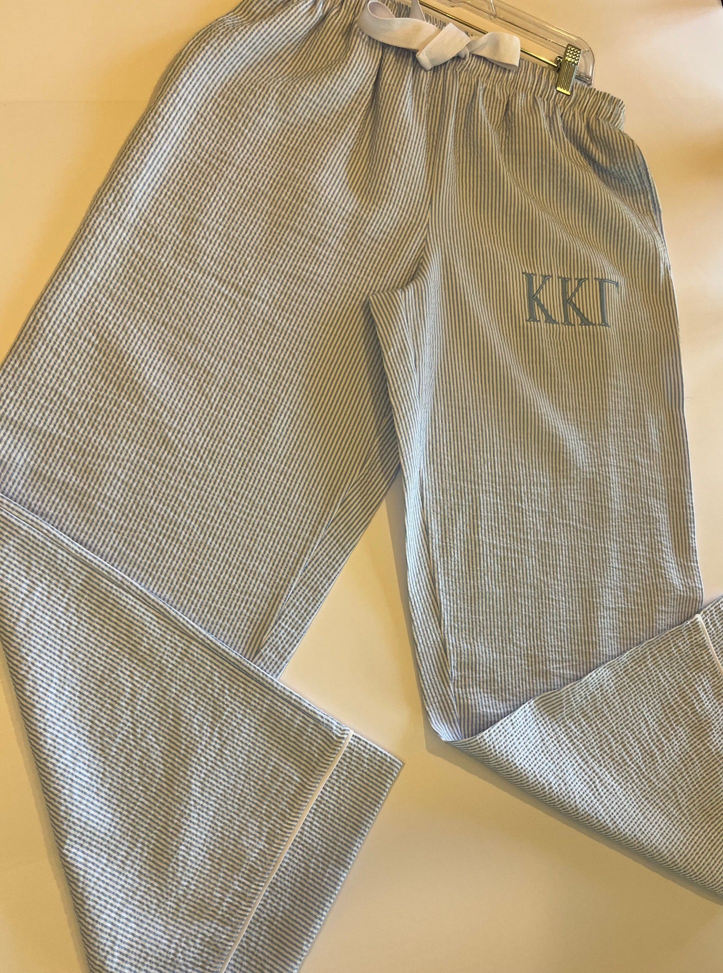 Kappa Kappa Gamma Seer Sucker Lounge Pants