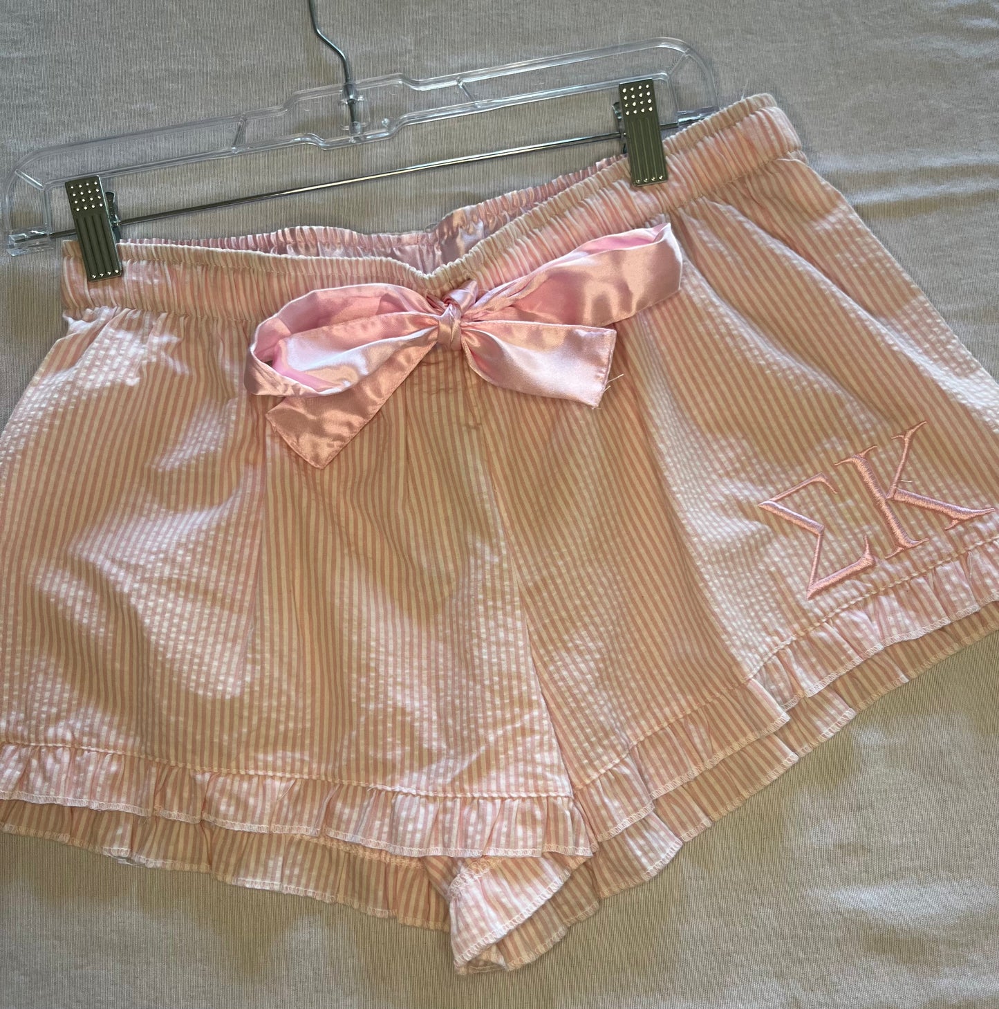 Sigma Kappa Seer Sucker Short