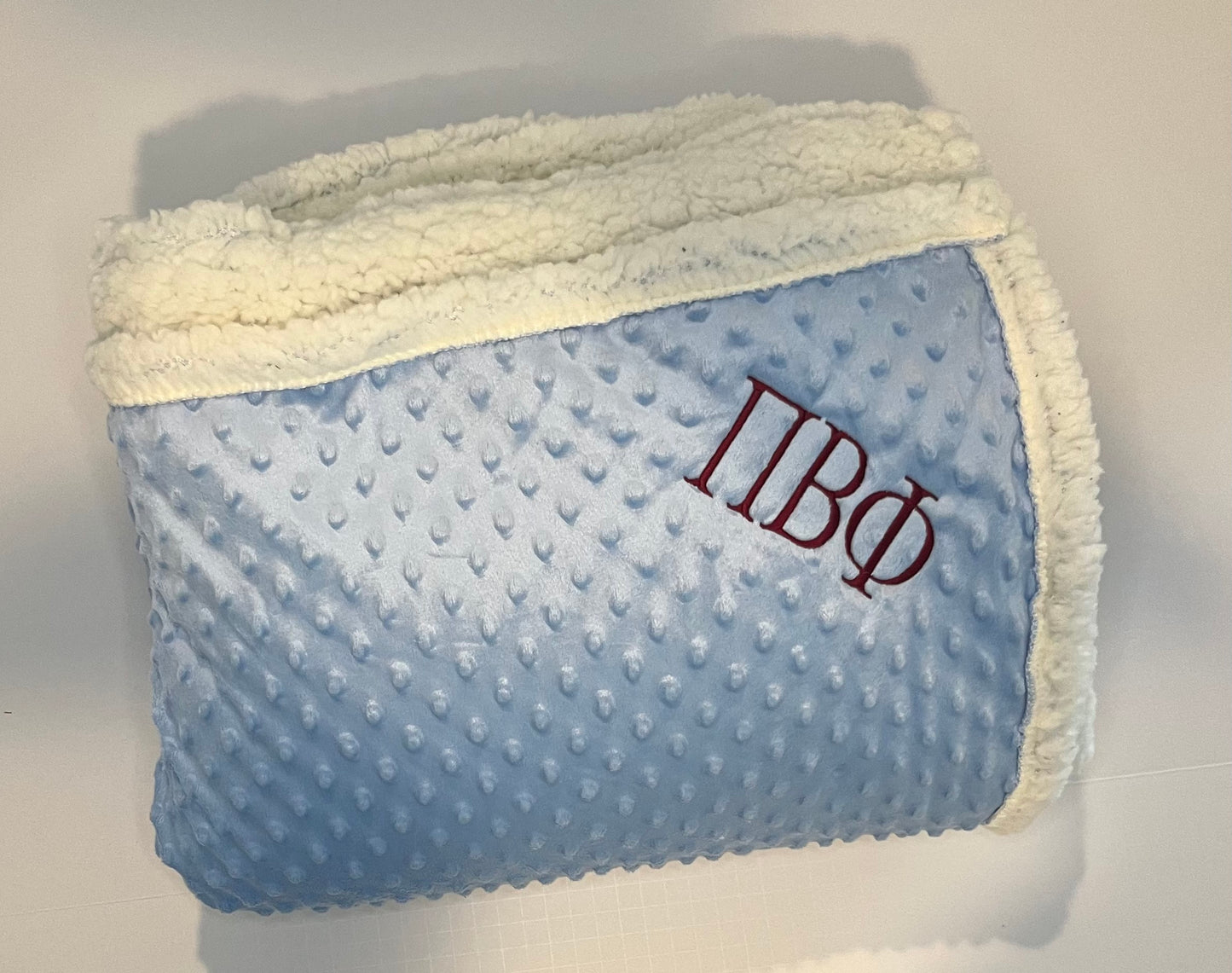Pi Beta Phi Throw Blankets