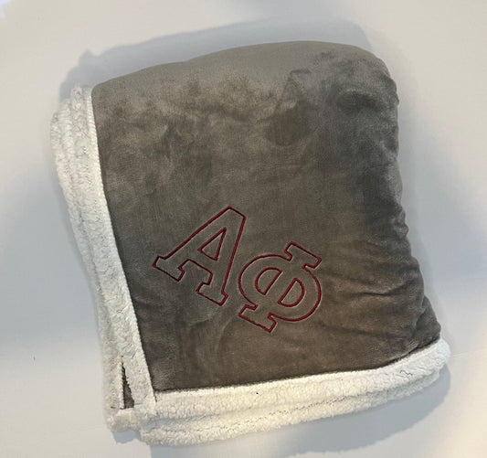 Alpha Phi Throw Blanket