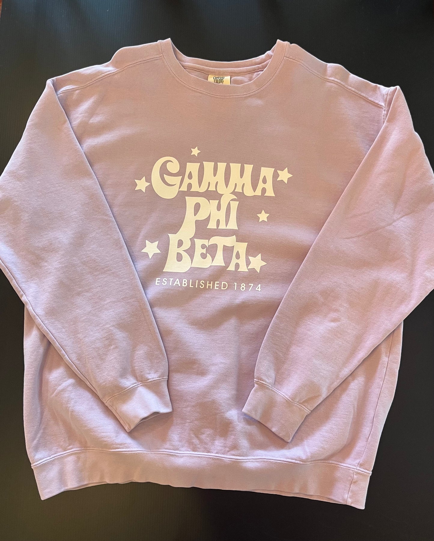 Gamma Phi Beta Sweatshirt with Stars