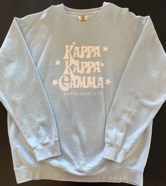 Kappa Kappa Gamma Star Crewneck