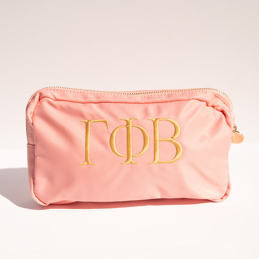 Gamma Phi Beta Cosmetic Bag