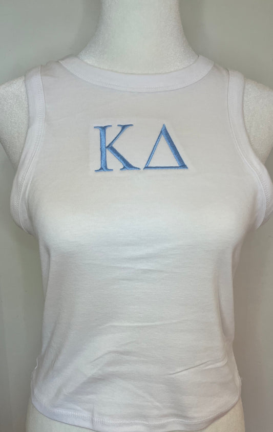 Kappa Delta embroidered tank top