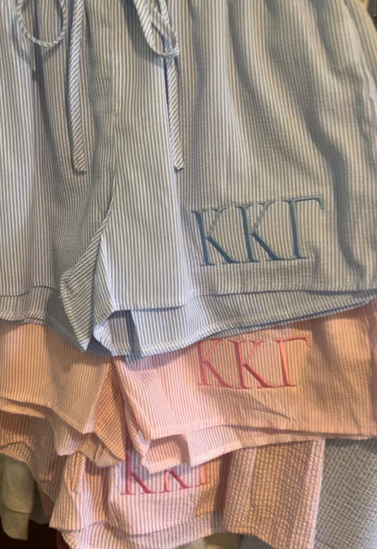 Kappa Kappa Gamma Seersucker Short