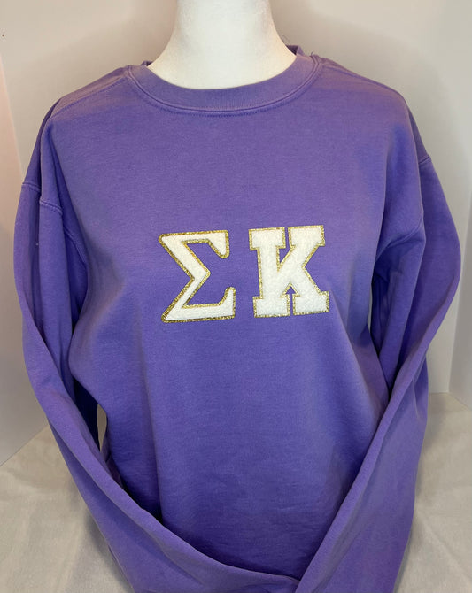 Sigma Kappa 3" Chenille Patch Comfort Colors