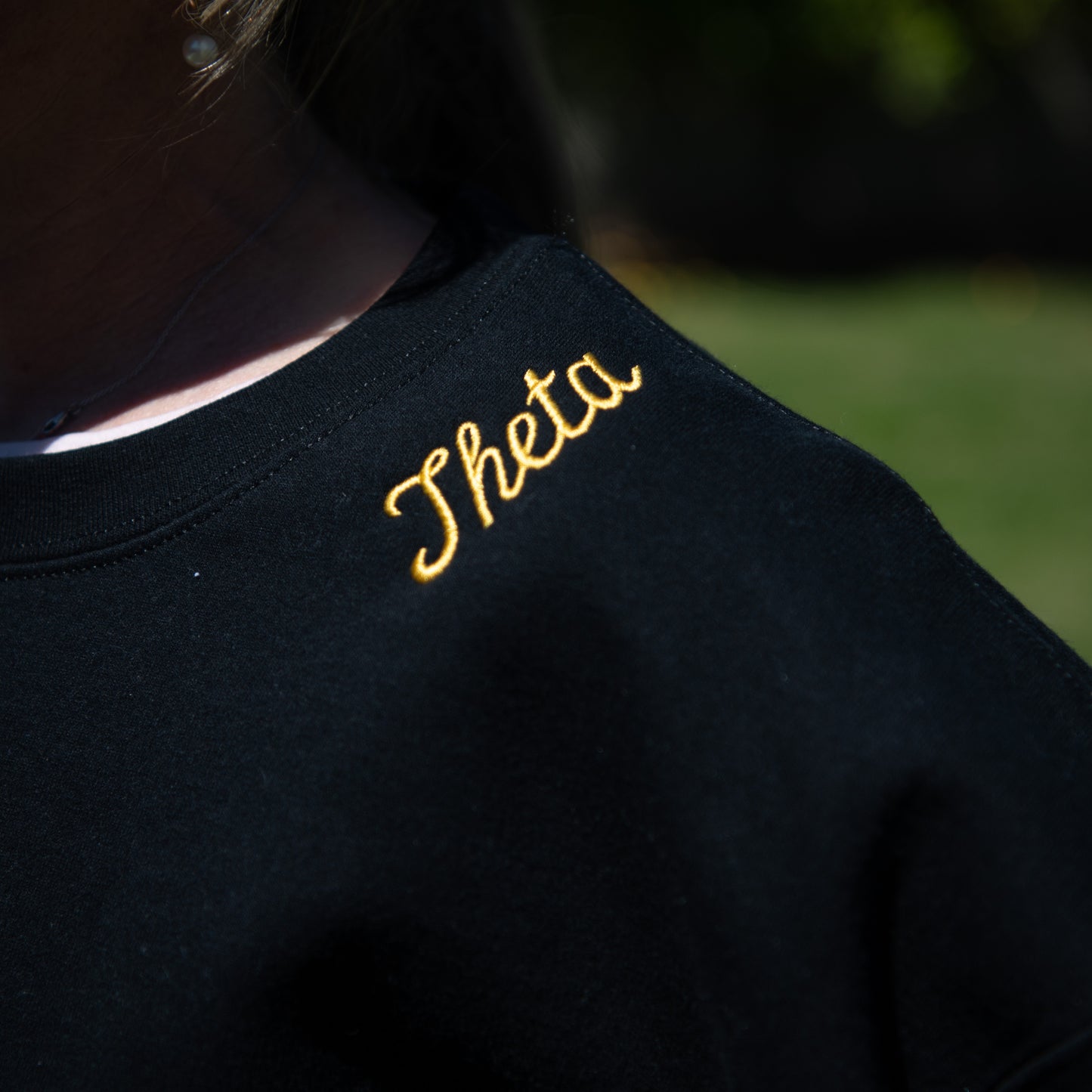 Kappa Alpha Theta Embroidered Crewneck
