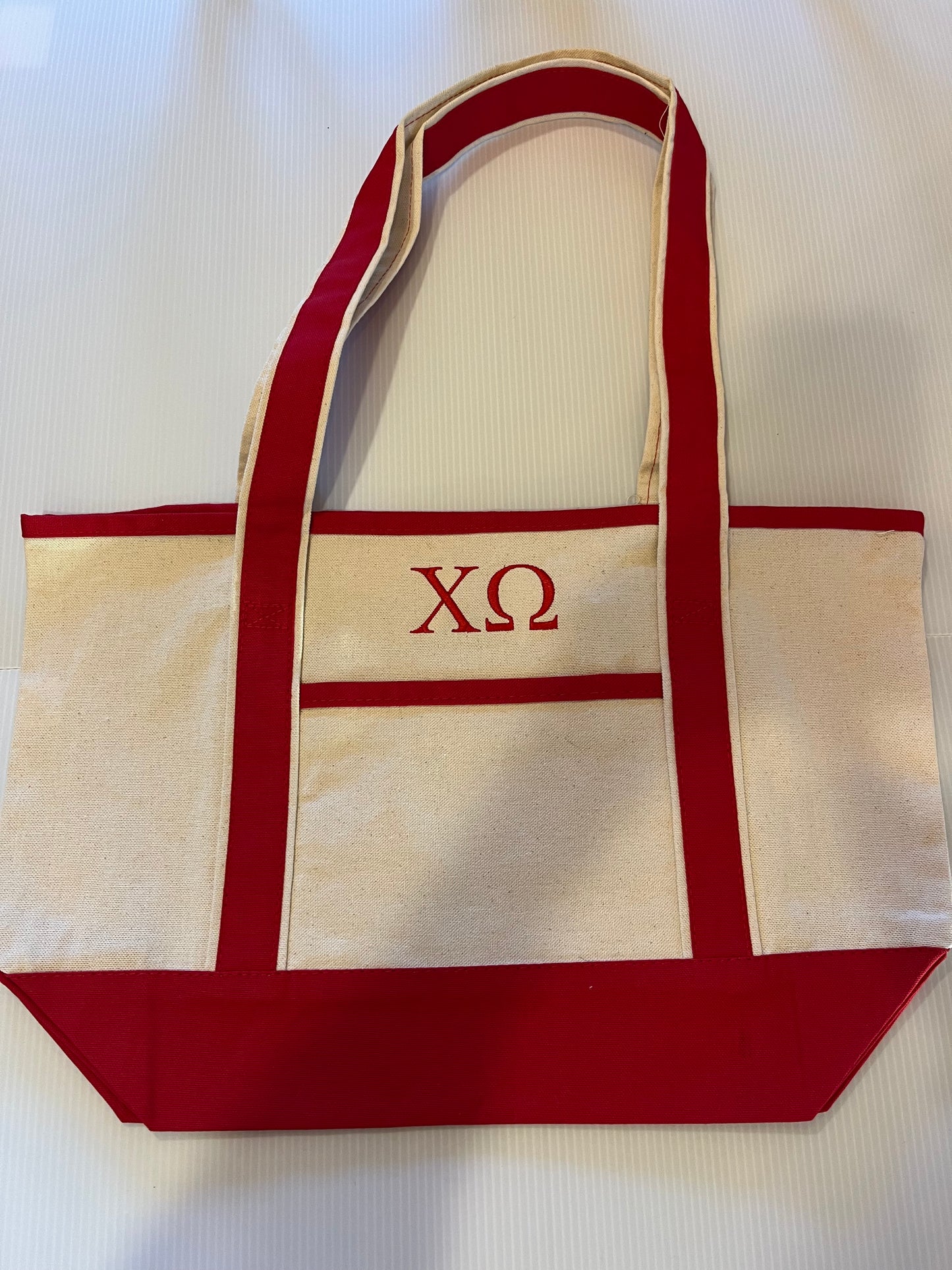 Chi Omega Cell Phone Pocket - Red